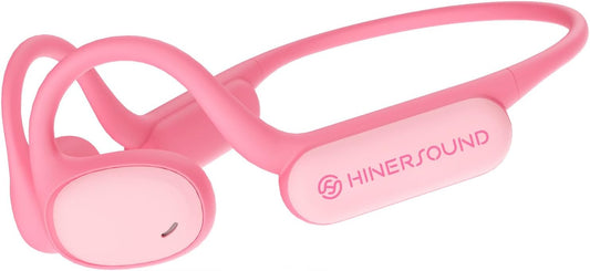 Hinersound Open Ear Wireless Air Conduction Kids Headphones - Pink